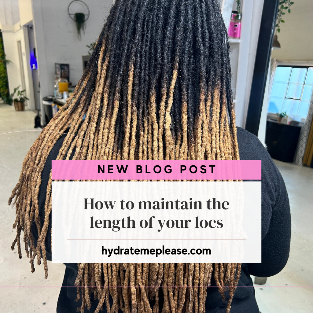 How to Maintain Length on Loc'd Hair